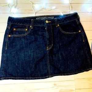 American Eagle Denim Mini Skirt